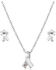 Image #2 - Montana Silversmiths Women's Hope & Strength Ribbon Jewelry Set - 2 Piece, Silver, hi-res