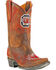 Gameday University of South Carolina Cowgirl Boots - Snip Toe, Brass, hi-res