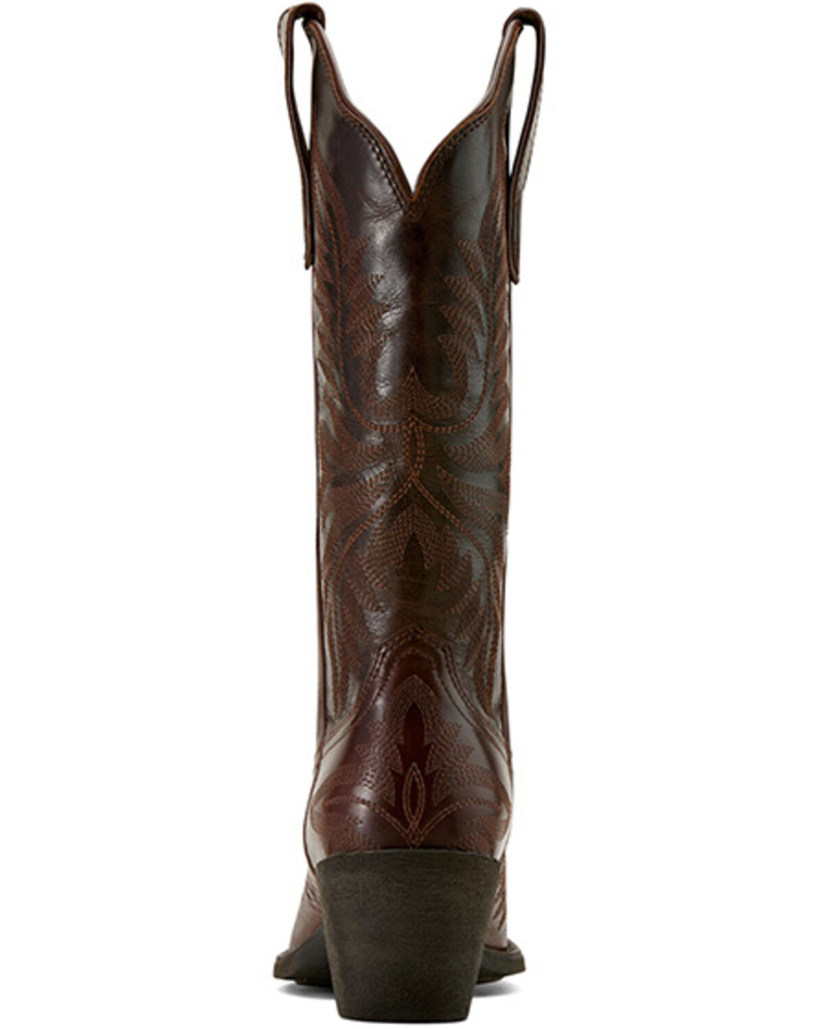 Image #3 - Ariat Women's Round Up Collins Western Boots - Snip Toe, Mahogany, hi-res
