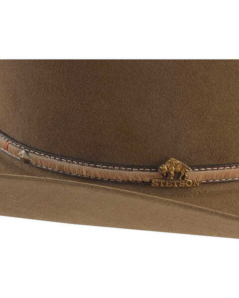 Image #3 - Stetson Powder River 4X Felt Cowboy Hat, Mink, hi-res