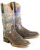Image #1 - Tin Haul Women's Cactita Western Boots - Broad Square Toe, Brown, hi-res