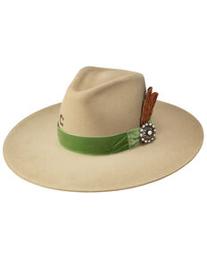 Charlie 1 Horse Women's Hippie Wool Felt Western Hat , No Color, hi-res