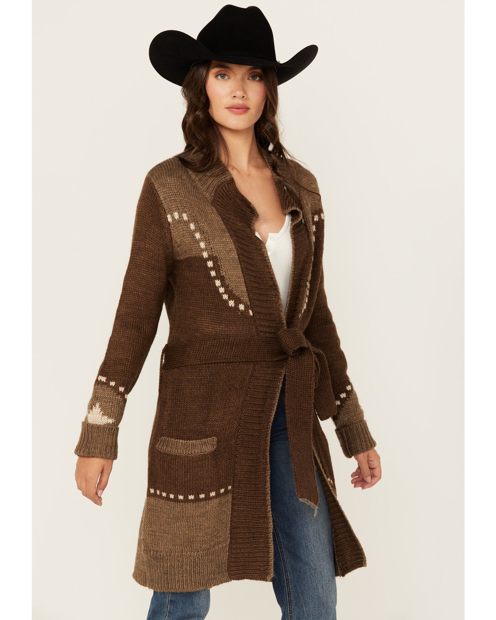 Stetson Women s Retro Long Sleeve Snap Cardigan Sheplers