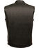 Image #2 - Milwaukee Leather Men's Open Neck Club Style Vest - 3X , Black, hi-res