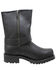 RideTecs Men's 7" Zipper Western Boots - Square Toe, Black, hi-res