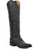 Stetson Women's Blair Black Corded Side Zip Western Boots - Snip Toe, Black, hi-res
