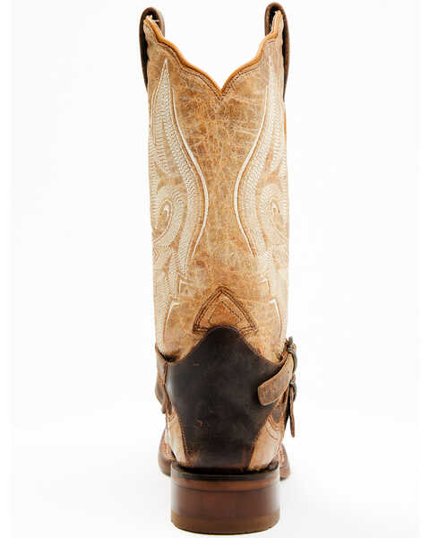 Image #5 - Dan Post Women's Vada Western Boots - Broad Square Toe, Honey, hi-res
