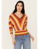 Image #1 - Shyanne Women's Dolman Sweater , Orange, hi-res