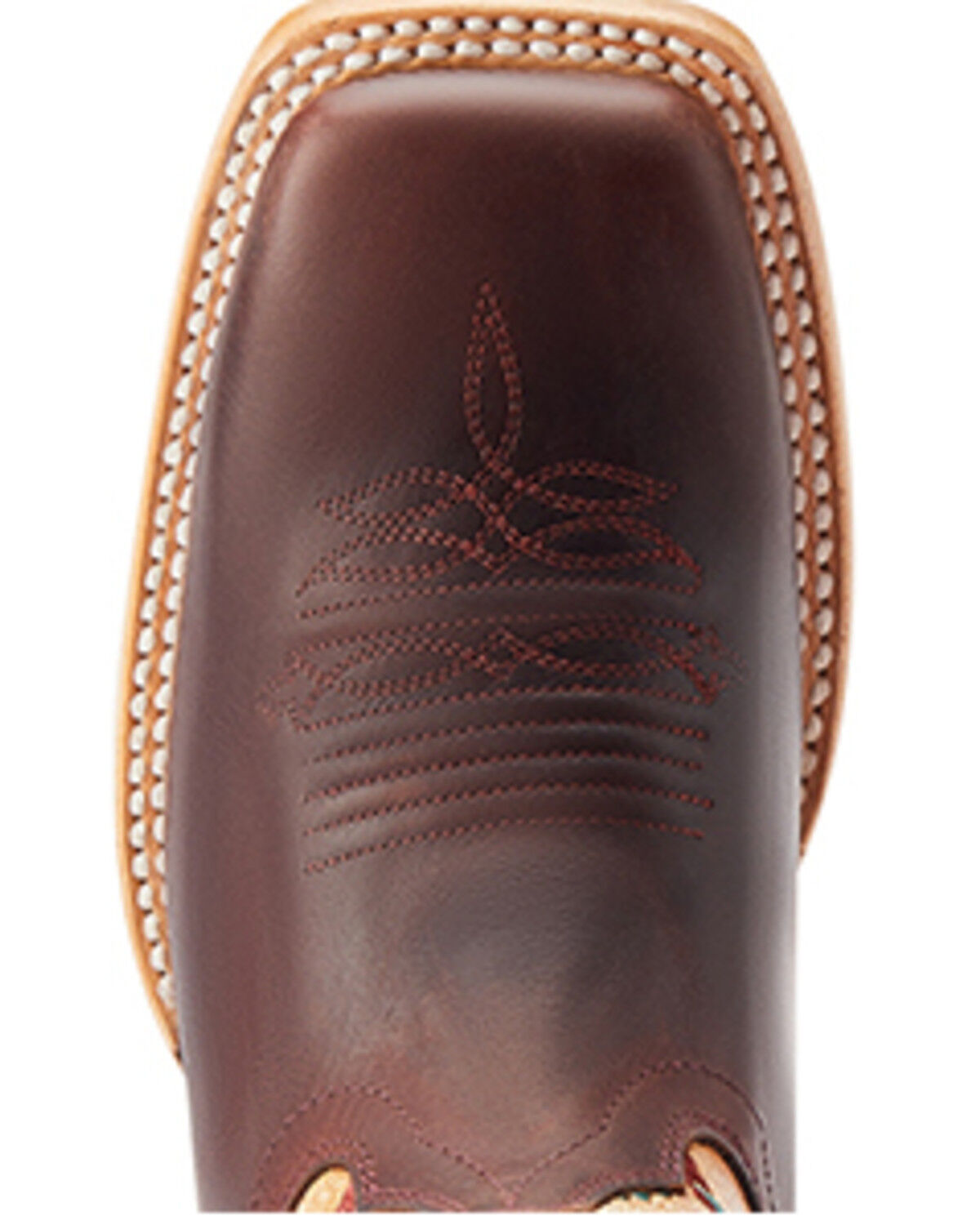 Image #4 - Ariat Women's Frontier Danielle Western Boots - Broad Square Toe, Brown, hi-res