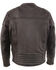 Image #3 - Milwaukee Leather Men's Cool Tec Leather Scooter Jacket , Black, hi-res