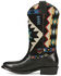 Image #3 - Frye Women's Billy Southwestern Western Boots - Round Toe, Black, hi-res