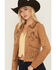 Image #2 - Idyllwind Women's Kileen Embroidered Faux Suede Jacket, Tan, hi-res