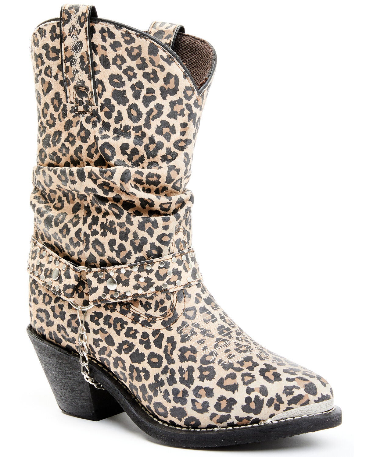 Shyanne Women's Parker Western Boots - Round Toe, Tan, hi-res