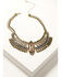 Image #1 - Shyanne Women's Desert Rose Antique Bib Necklace, Gold, hi-res