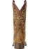 Image #5 - Ariat Women's Hybrid Rancher Western Boots - Broad Square Toe, Brown, hi-res