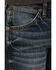 Image #2 - Wrangler Boys' Medium Wash Dellwood Relaxed Bootcut Stretch Jeans - Big, Medium Wash, hi-res