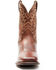 Image #4 - Dan Post Men's Performance Boots - Broad Square Toe , Brown, hi-res