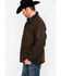 Image #4 - Outback Trading Co Men's Oilskin Rancher Jacket, Bronze, hi-res