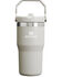 Image #1 - Stanley IceFlow™ Flip Straw 20oz Tumbler, Ash, hi-res