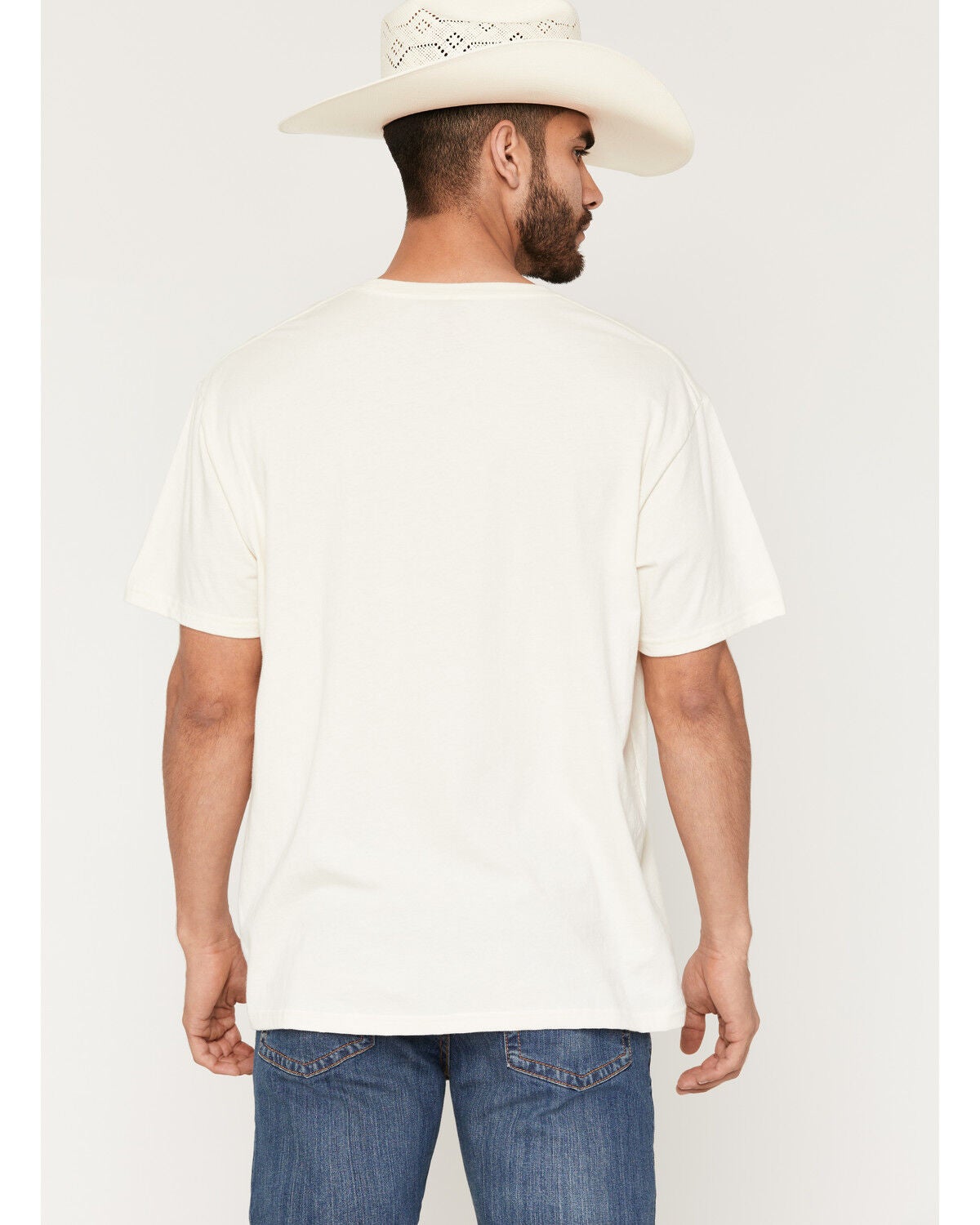 Image #4 - Wrangler Men's Cody Johnson Guitar Short Sleeve Graphic T-Shirt, Off White, hi-res