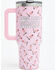 Image #1 - Boot Barn 40oz Long Live Cowgirls Tumbler With Handle , Pink, hi-res