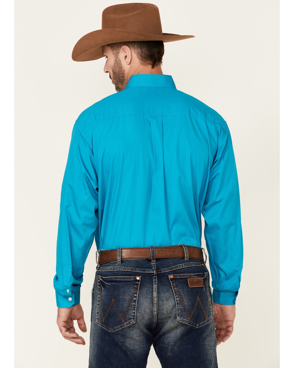 teal cinch shirt
