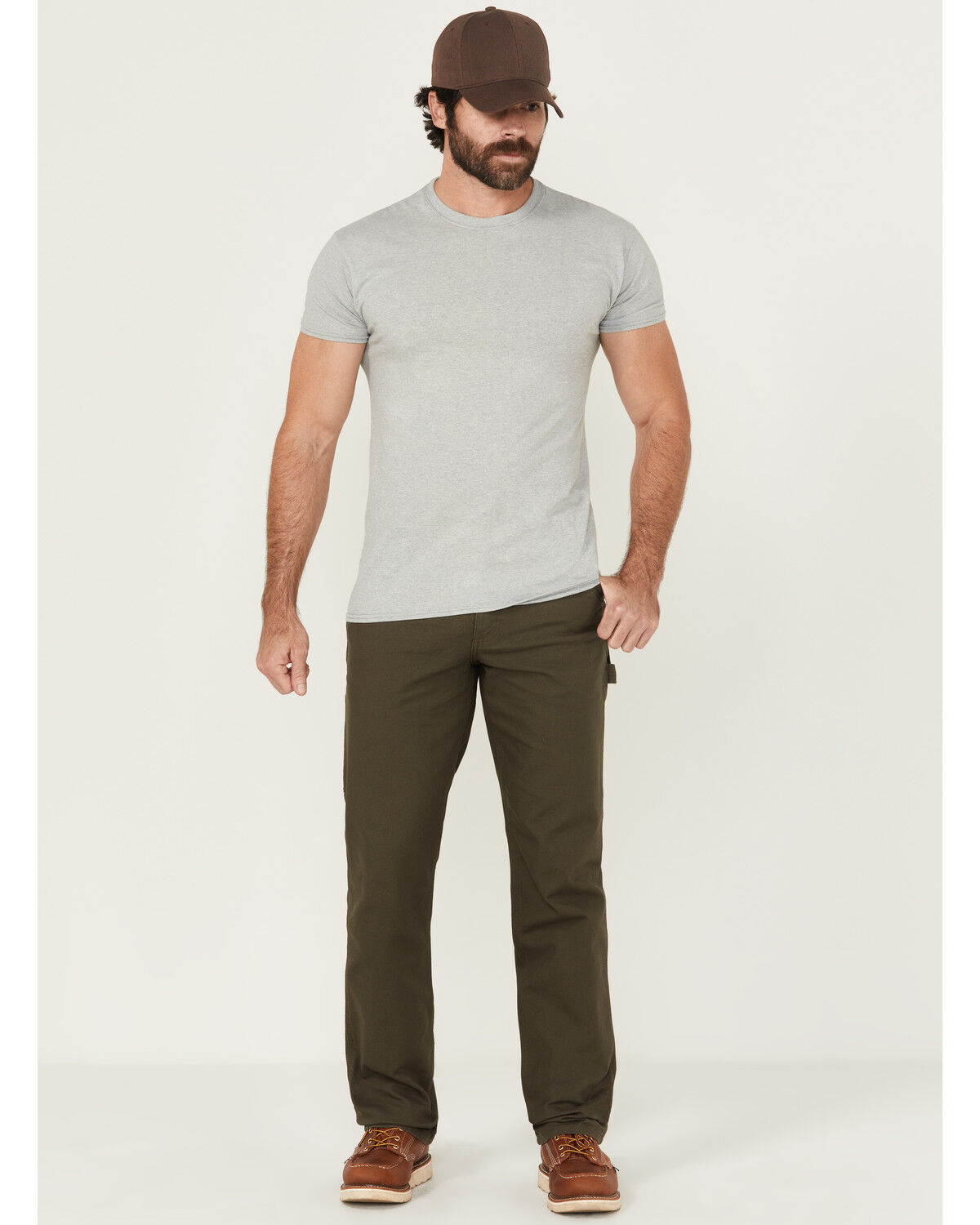 Image #1 - Carhartt Men's Rugged Flex® Work Pants, Dark Grey, hi-res