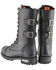 Image #2 - Milwaukee Leather Men's Lace-Up Tactical Motorcycle Boots Round Toe - Extended Sizes, Black, hi-res