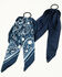 Image #2 - Idyllwind Women's Peyton Bandana Print Hair Tie Set - 2 Piece, Dark Blue, hi-res
