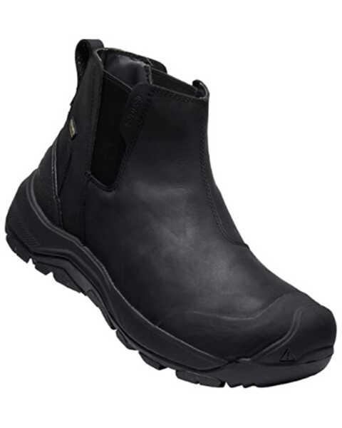 Keen Men's Revel IV Chelsea Hiking Boots - Soft Toe , Black, hi-res
