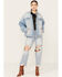 Wrangler Women's Light Wash Denim Trucker Jacket, Light Wash, hi-res