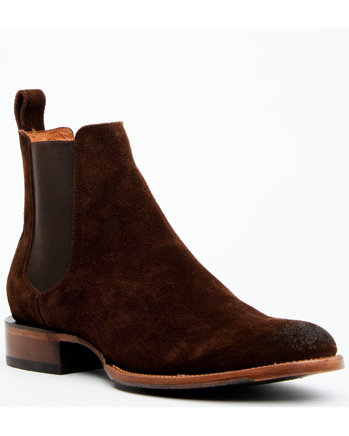 Cody James Black 1978&reg; Men's Franklin Chelsea Ankle Boots - Round Toe, Chocolate, hi-res