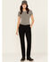 Image #1 - Carhartt Women's Rugged Flex Relaxed Fit Canvas Work Pants, Black, hi-res