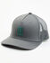 Image #1 - Bex Men's Spike Ball Cap, Grey, hi-res