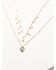 Image #1 - Shyanne Women's Golden Charm Necklace Set - 2 Piece, Gold, hi-res