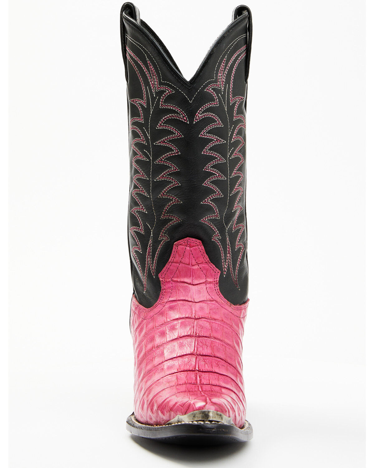 Image #4 - Idyllwind Women's All In Exotic Caiman Western Boots - Round Toe, Fuchsia, hi-res