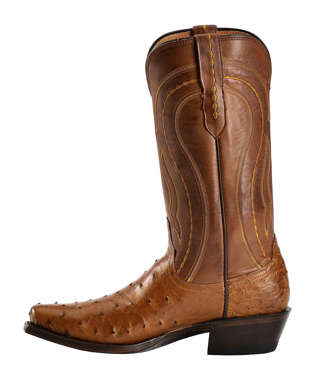 handmade ostrich boots