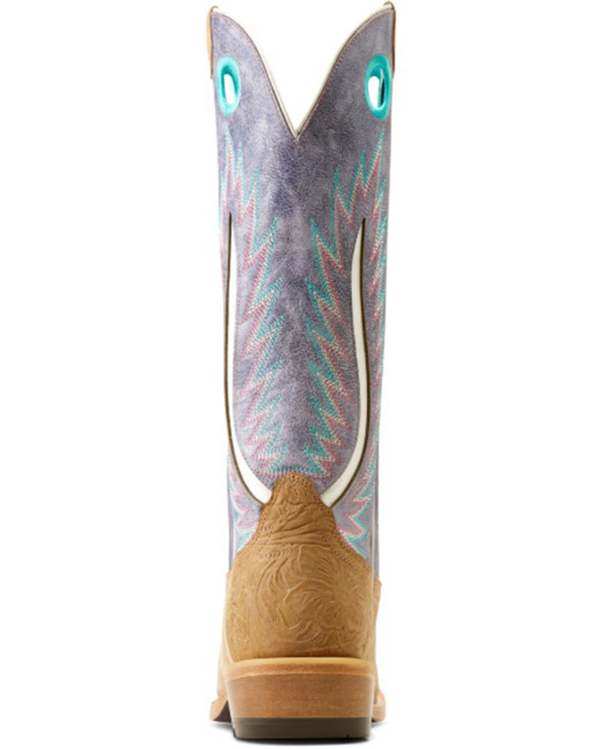 Image #3 - Ariat Women's Futurity Fort Worth Roughout Western Boots - Square Toe, Brown, hi-res