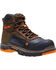 Image #1 - Wolverine Men's Overpass Carbonmax 6" Waterproof Boots - Composite Toe , Brown, hi-res