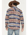 Image #4 - Moonshine Spirit&reg; Men's Caribou Southwestern Striped Long Sleeve Snap Flannel Shirt, Multi, hi-res