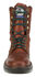 Georgia Boot Men's 8" Eagle Light Lace-Up Work Boots - Round Toe, Russet, hi-res