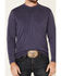Image #3 - Flag & Anthem Men's Navy Gulfport Performance Slub Henley Long Sleeve Shirt, Navy, hi-res