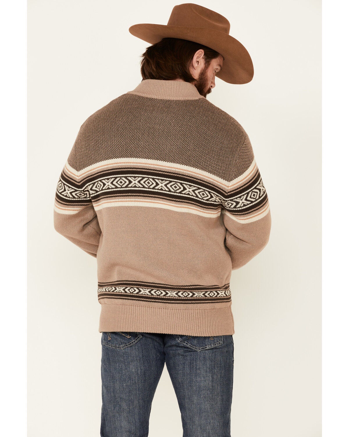 Cinch Men's Charcoal Southwestern Print 