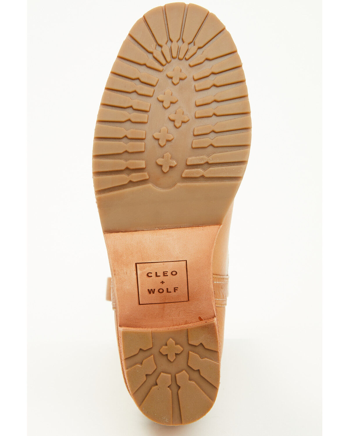 Image #7 - Cleo + Wolf Women's Scout Short Boots - Round Toe, Honey, hi-res