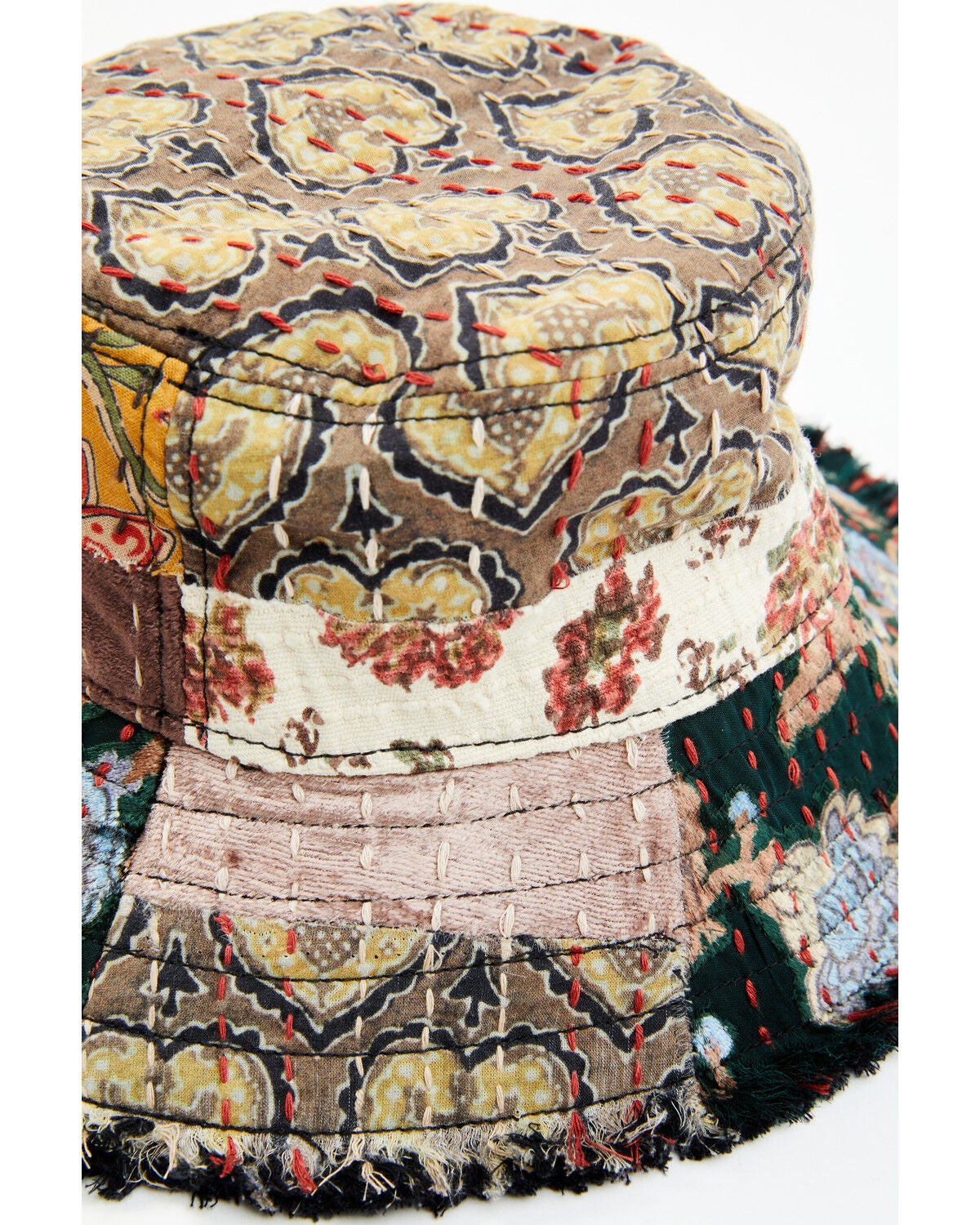 CLEO + WOLF WOMEN\'S PATCHWORK BUCKET HAT Cleo + Wolf Women main image 2