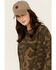 Image #3 - Lucky Brand Workwear Women's Camo Print French Terry Crew Neck Sweatshirt, Green, hi-res