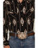 Image #3 - Ariat Men's Retro Holbert Southwestern Corduroy Long Sleeve Snap Western Shirt, Black, hi-res