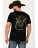Image #1 - Cody James Men's Smokey Short Sleeve T-Shirt, Black, hi-res