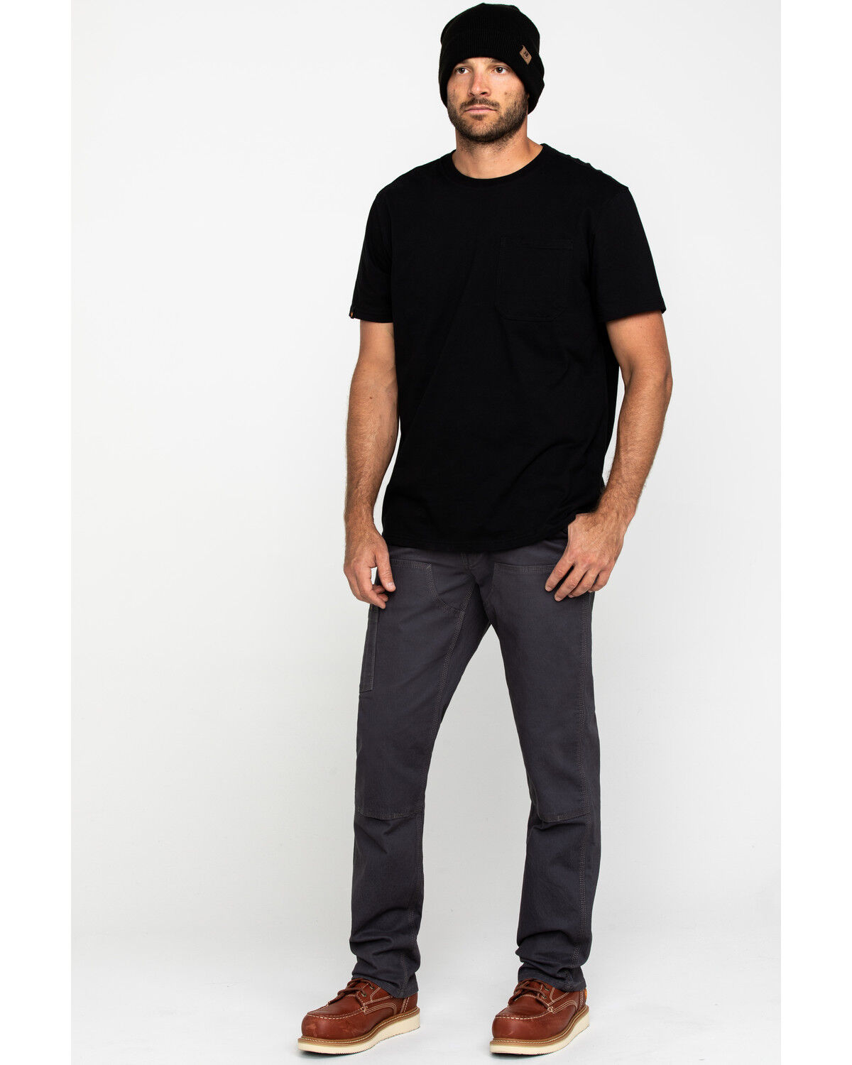 Image #6 - Ariat Men's Rebar M4 Made Tough Durastretch Double Front Straight Work Pants, Grey, hi-res