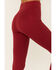 Image #3 - Idyllwind Women's High Rise Freedom Leggings, Burgundy, hi-res